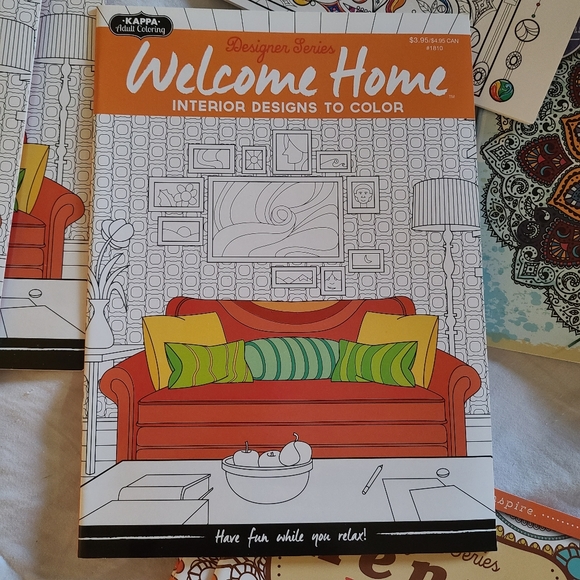 Simple Adult Coloring Books - Picture 4 of 13